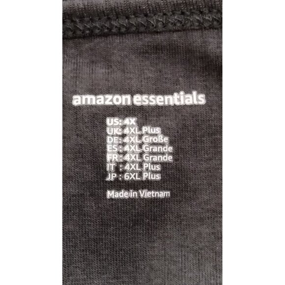 V-Neck Long Sleeve Knit Ribbed Top Pack Of 2 Eggshell White & Black Size 4X - Picture 12 of 13